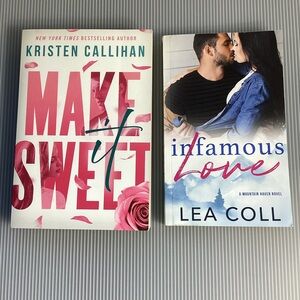 Signed Set of 2 Grumpy Meets Sunshine Romance Books